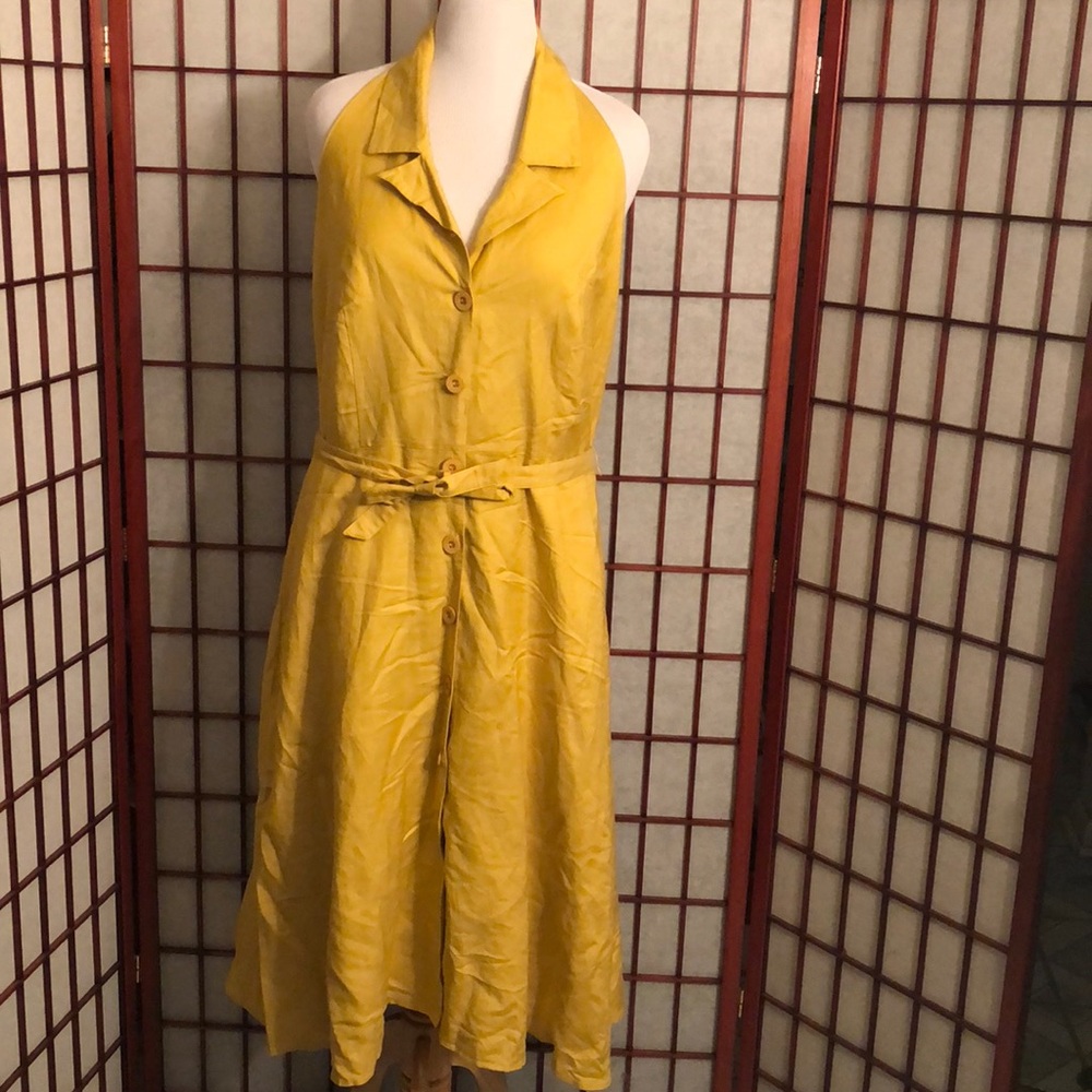 Ashley Stewart Yellow Dress